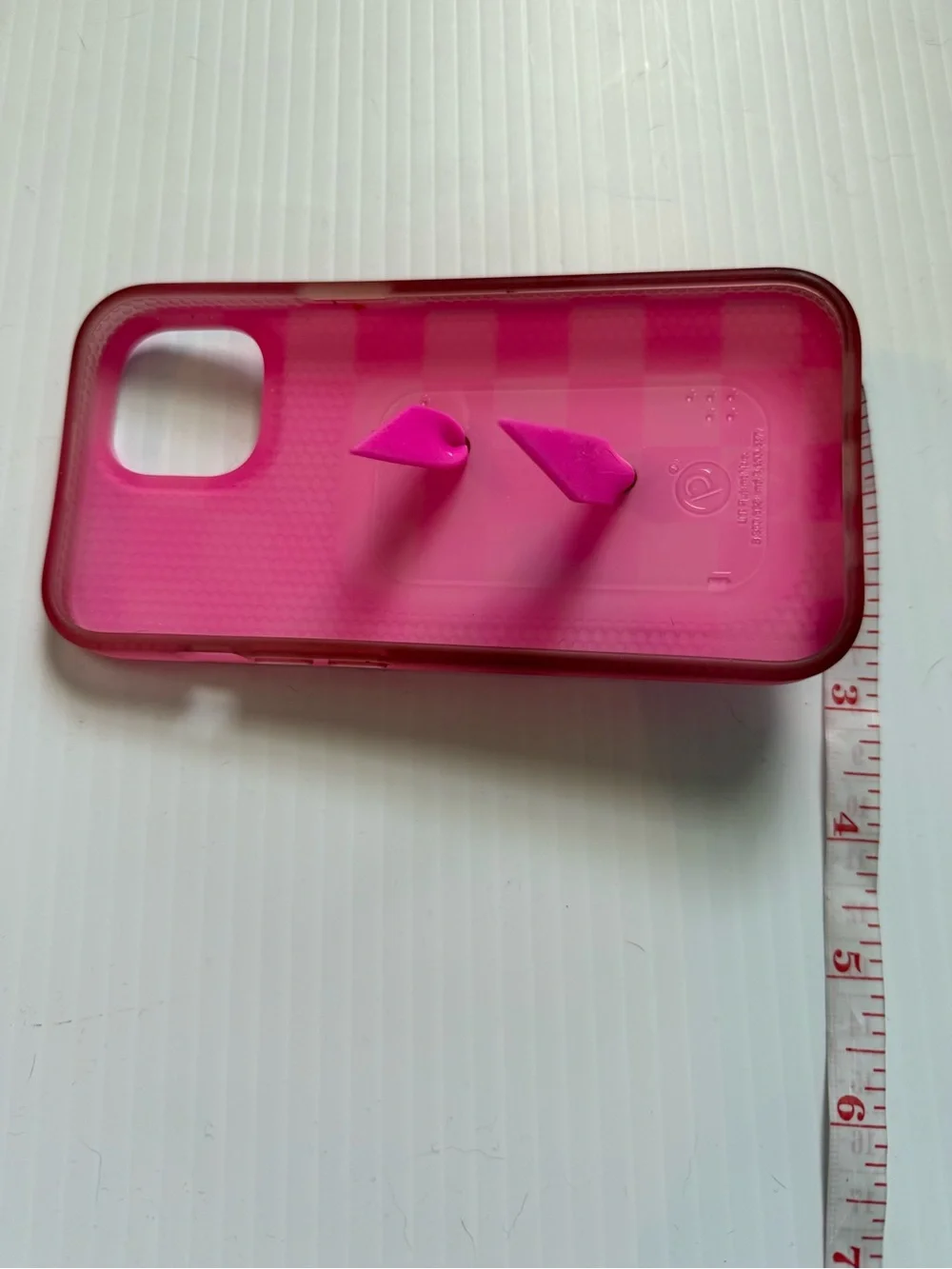 Loopy Pink Checkerd